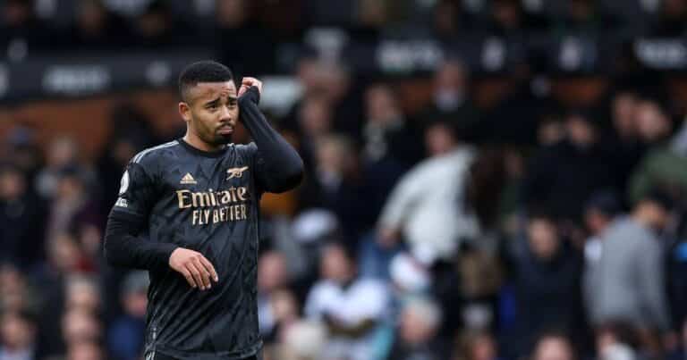 The biggest underperformer in the PL: Alarming Gabriel Jesus stat surfaces after Arsenal’s Southampton draw