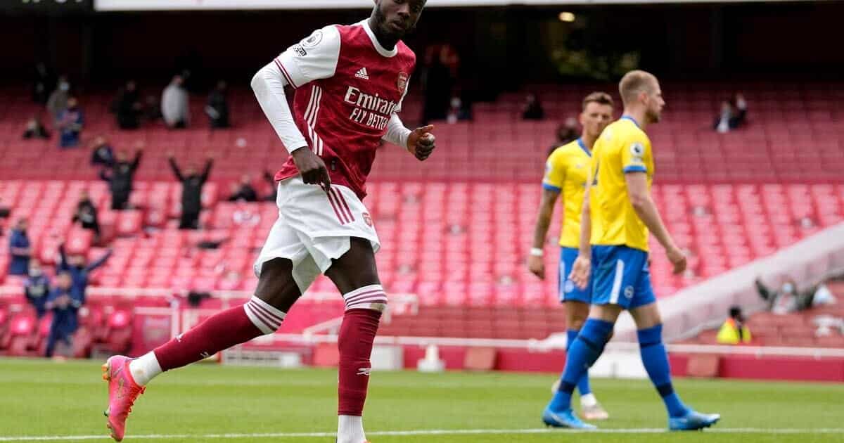 ‘He’s killing you’: Edu takes aim at Arsenal’s record signing Nicolas Pepe