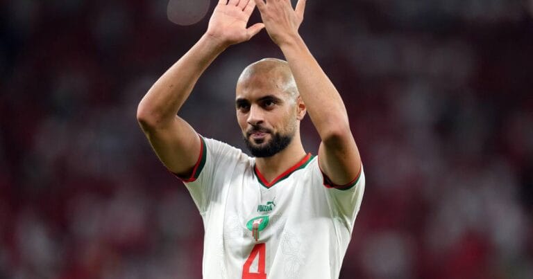 Morocco boss provides injury update on Man United star Amrabat