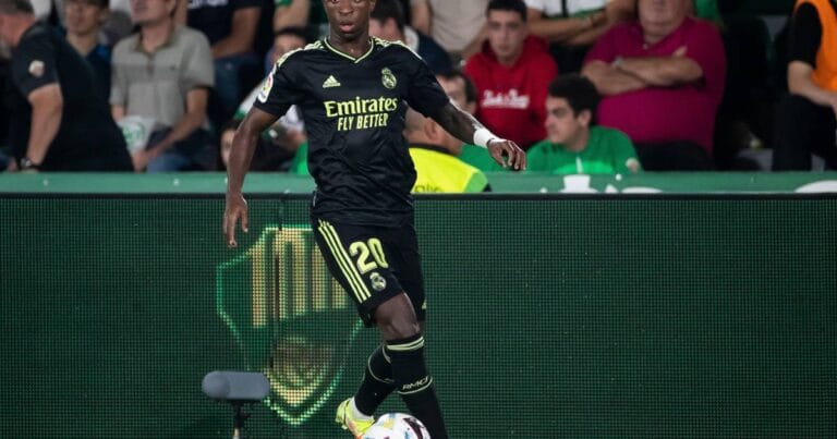 Vinicius Jr. matches Lionel Messi before sparking half-time tunnel chaos in Copa del Rey final