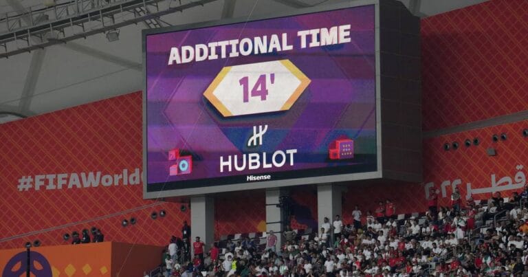 Revealed: Why we are seeing so much added time at the World Cup