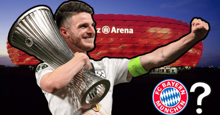Bayern Munich make decisive decision over Declan Rice transfer