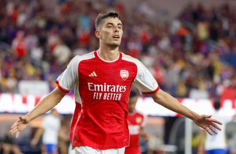 Havertz relishing intense Premier League title race at Arsenal