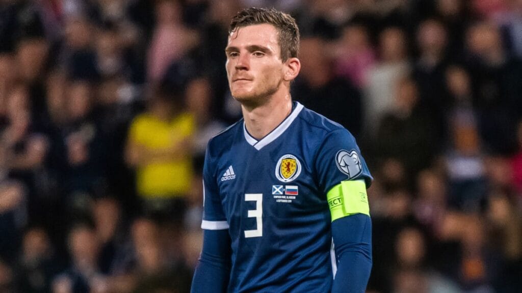 Liverpool and Scotland defender Andy Robertson