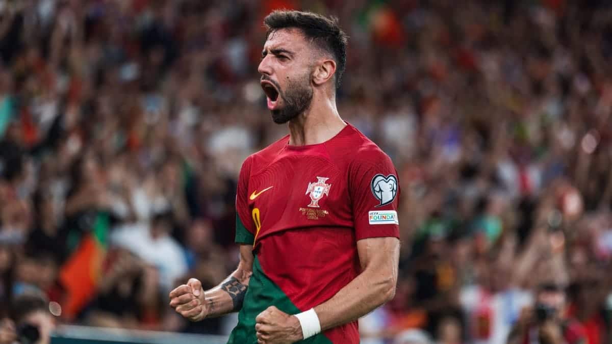 Portugal 9-1 Armenia: Report, result, goals as Bruno Fernandes, Joao Neves hat-tricks helps hosts secure 2026 World Cup place without Cristiano Ronaldo