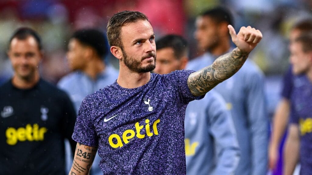 Tottenham midfielder James Maddison