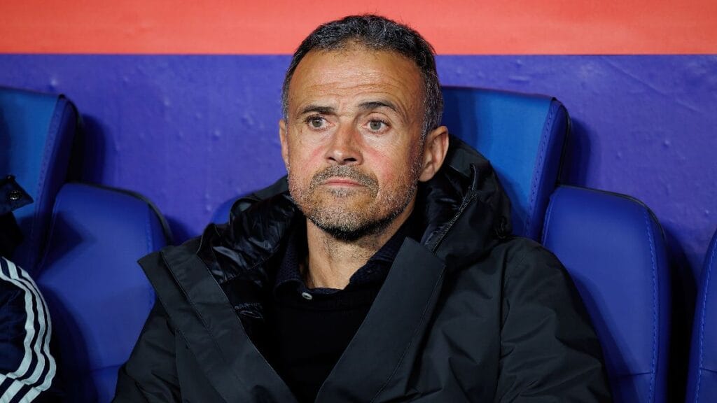 Paris Saint-Germain boss Luis Enrique