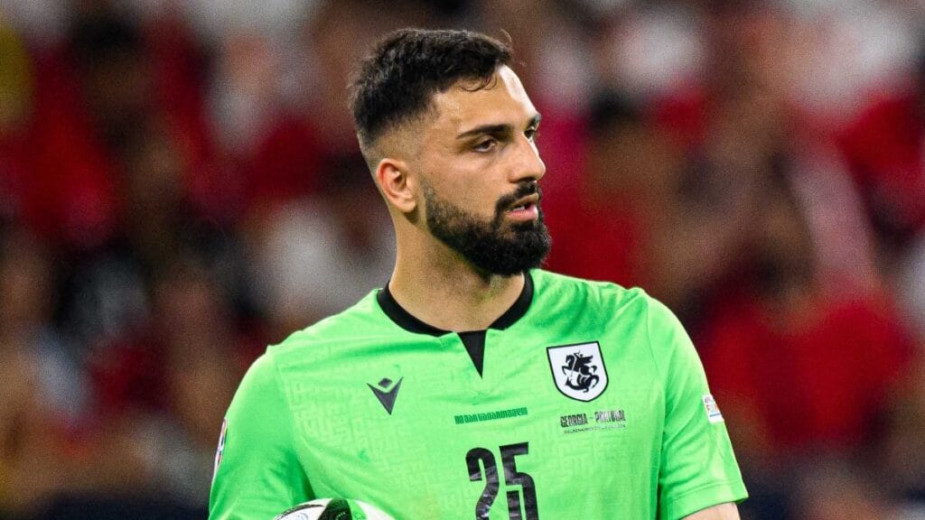 Liverpool Football Club footballer Georgi Mamardashvili