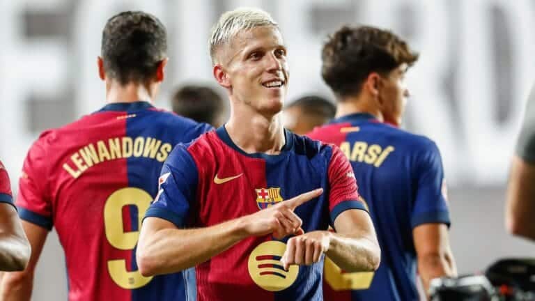 Real Madrid’s TV channel slams Barcelona and La Liga over Dani Olmo registration