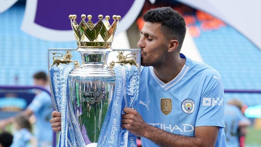 Manchester City midfielder Rodri
