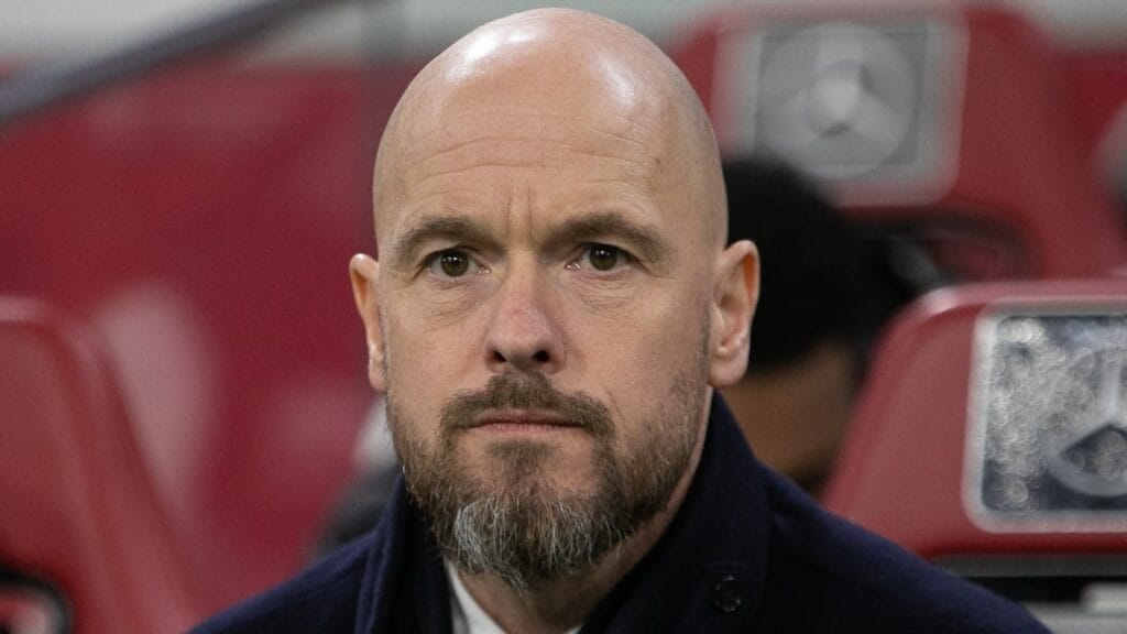 Bayer Leverkusen football manager Erik ten Hag