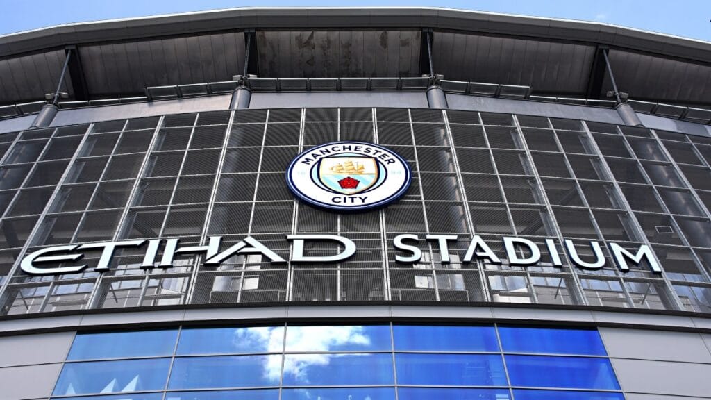 Manchester City Football Club's Etihad Stadium