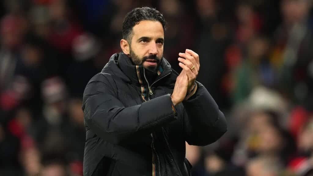 Manchester United Football Club manager Ruben Amorim