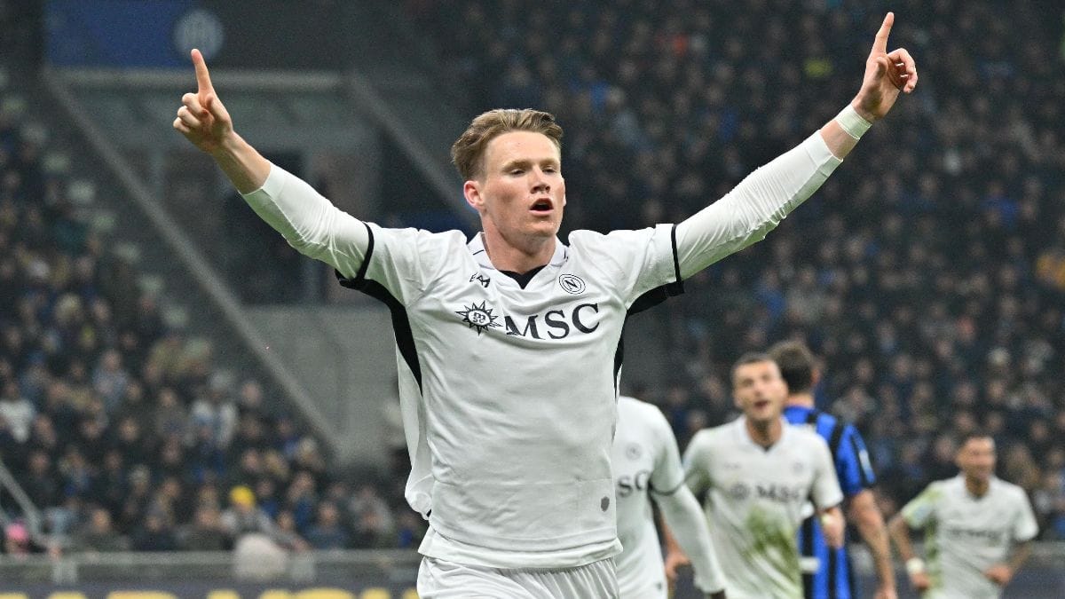 Conte hails McTominay for making a ‘big difference’ as Napoli lead Serie A title race