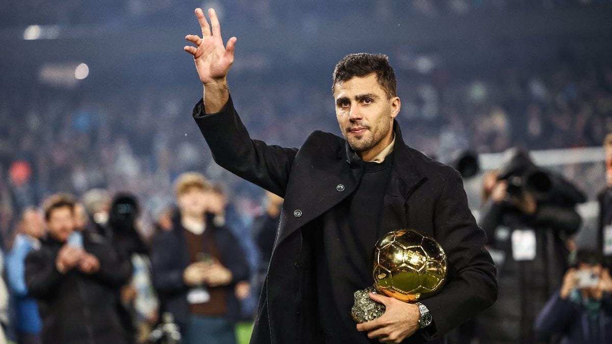 Manchester City midfielder Rodri suffers injury setback with Ballon d’Or winner unlikely to be fit until September, says Guardiola