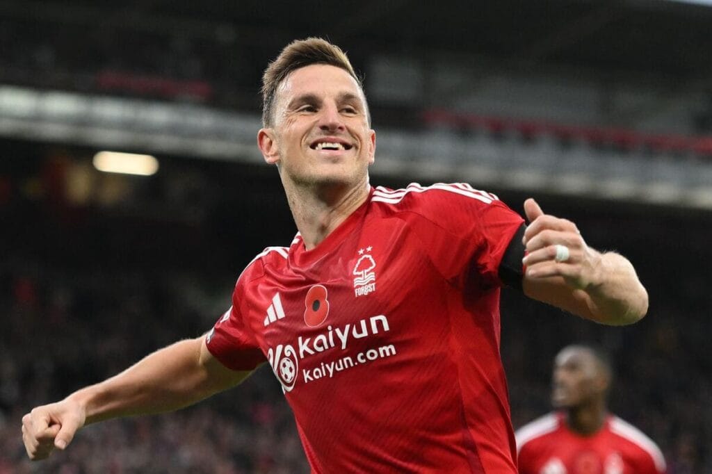 Chris Wood of Nottingham Forest