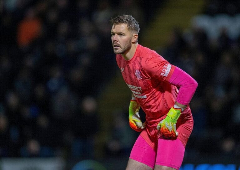 Old Firm: Rangers goalkeeper Butland to miss derby after being admitted to hospital