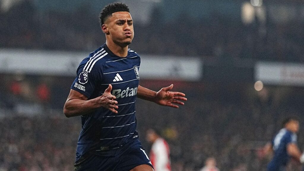 Aston Villa striker Ollie Watkins
