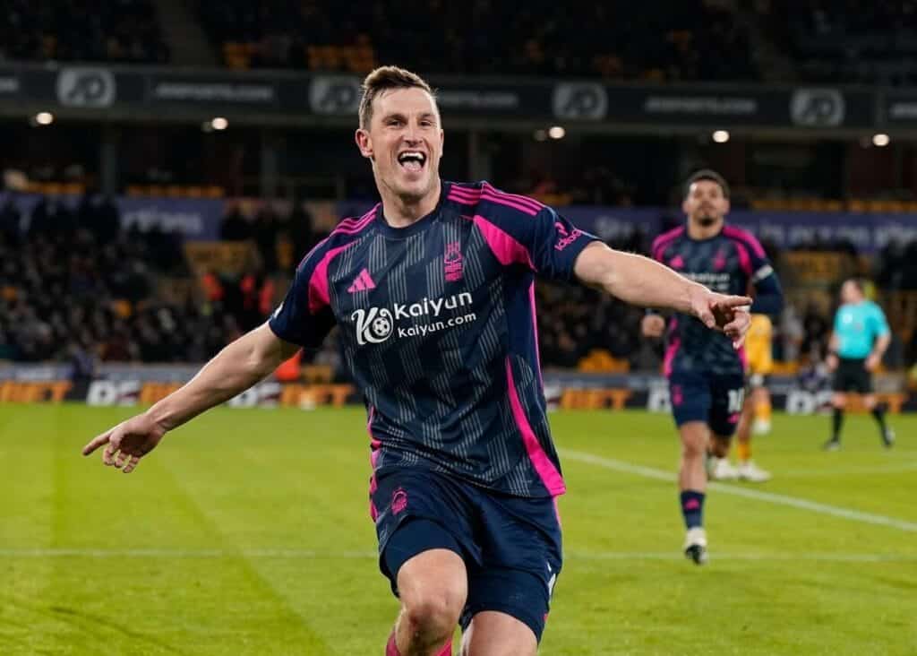 Nottingham Forest striker Chris Wood