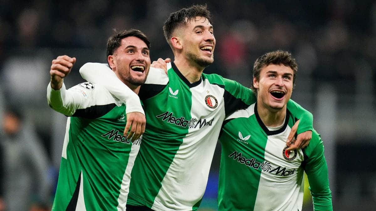Champions League play-offs: Club Brugge dump out Atalanta, Benfica win Monaco thriller after Feyenoord shock AC Milan