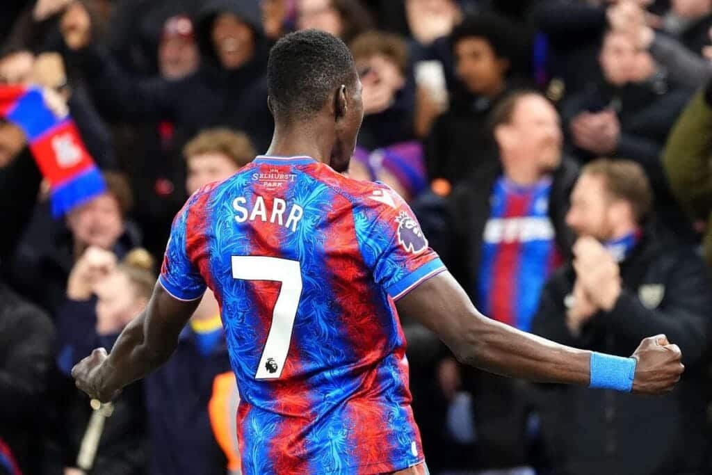Crystal Palace forward Ismaila Sarr