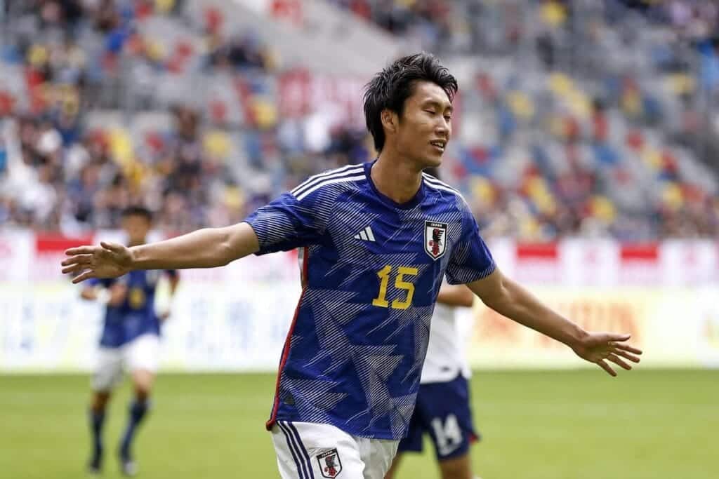 Japan midfielder Daichi Kamada