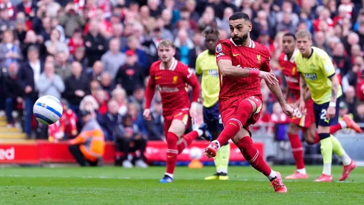 Liverpool win the Premier League: History for Salah and a key Slot improvement prove crucial to Reds’ record-tying title