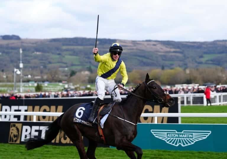 Cheltenham Festival: Marine Nationale claims emotional Champion Chase win after Jonbon stumble