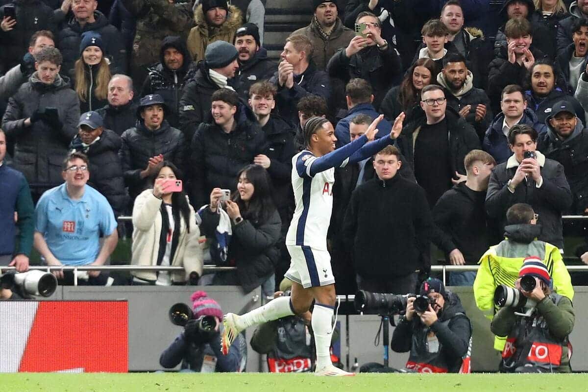 Tottenham 3-1 AZ Alkmaar (3-2): Odobert at the double to keep Spurs hopes alive