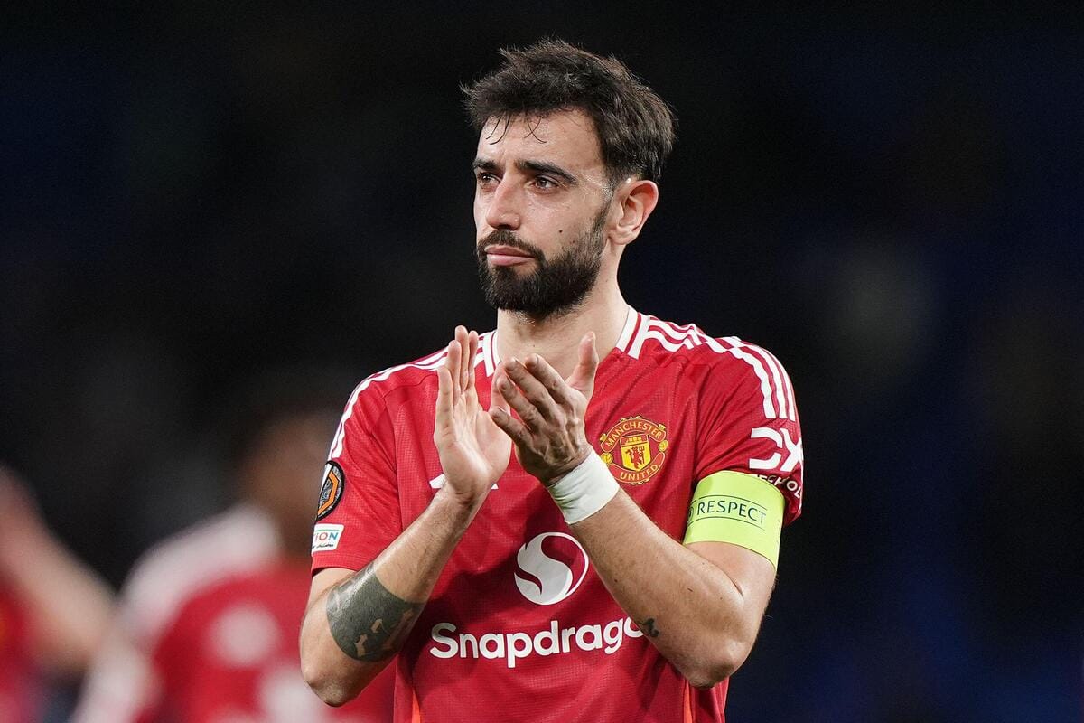 Manchester United's Bruno Fernandes