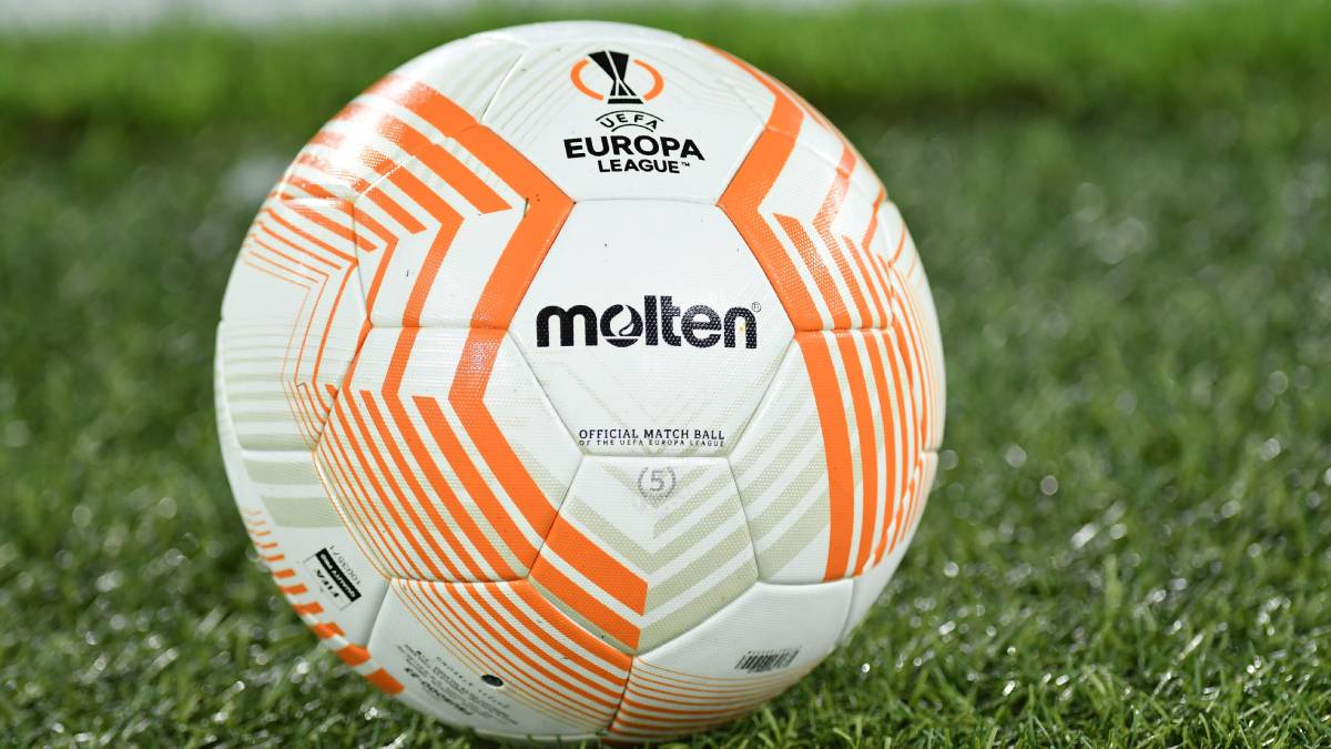 The ball for football competition the UEFA Europa League