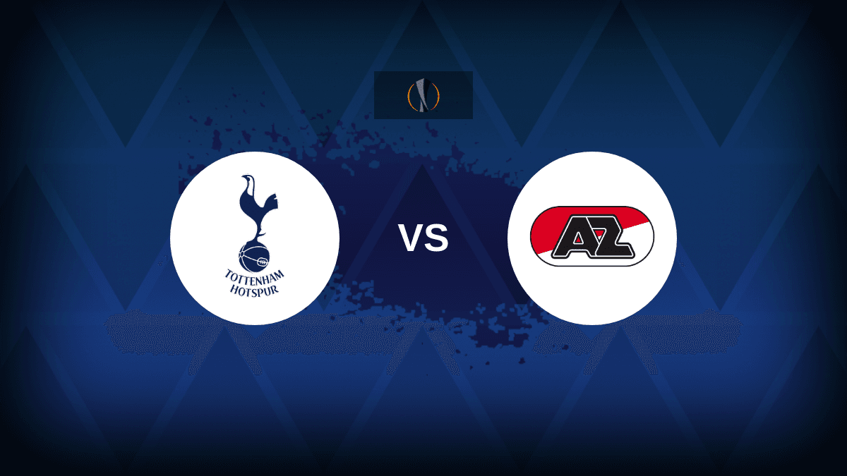 Tottenham v AZ Alkmaar – Line-ups, stats and preview