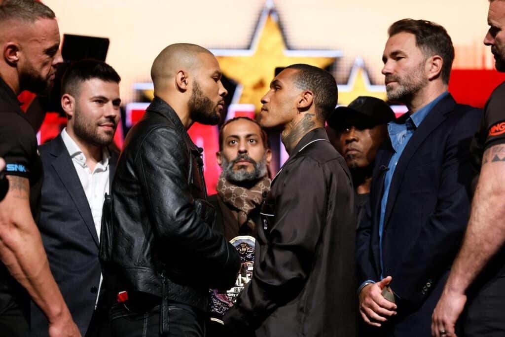 Chris Eubank Jr. and Conor Benn