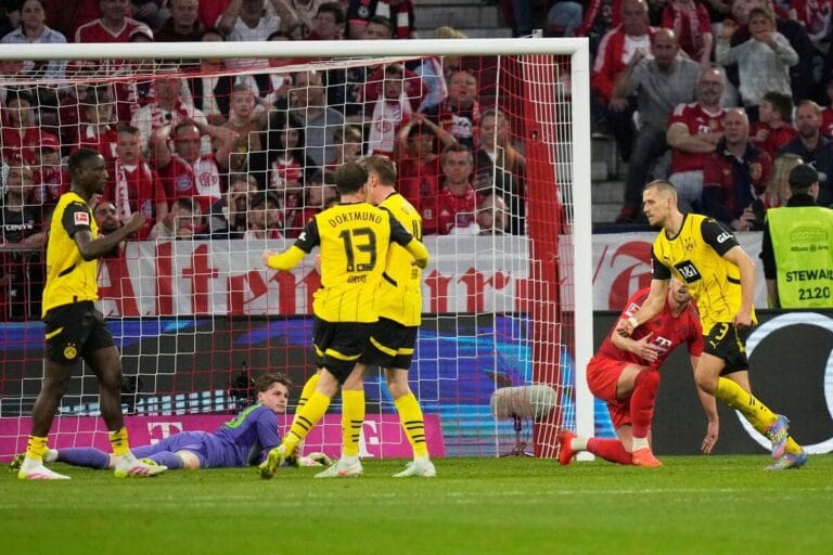 Bayern Munich 2-2 Borussia Dortmund: Kompany’s men miss out on huge opportunity in title race