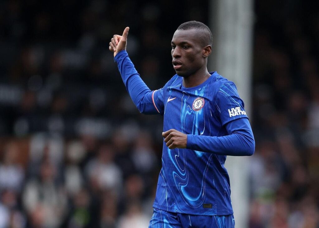 Chelsea Football Club footballer Nicolas Jackson