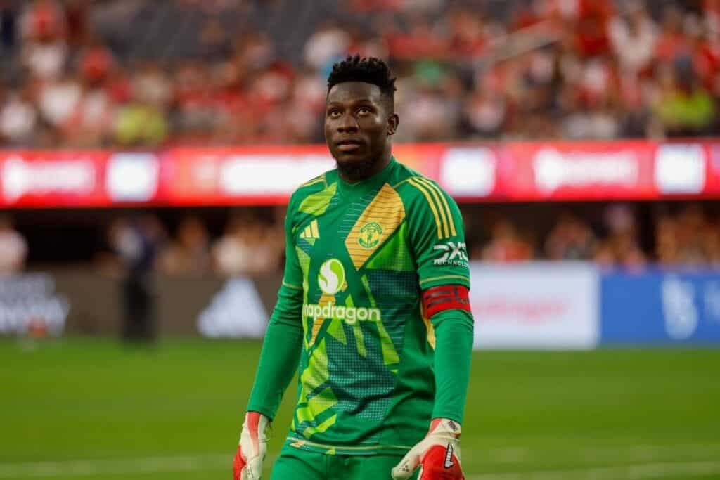 Andre Onana of Manchester United