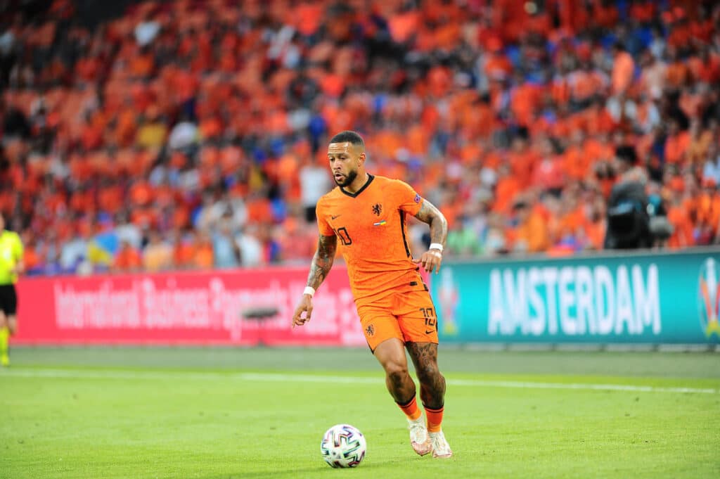 Netherlands forward Memphis Depay