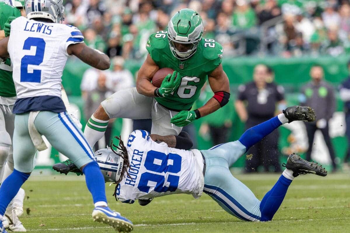 NFL: Saquon Barkley Talks Clinching NFC East, 2,000-Yard Milestone
