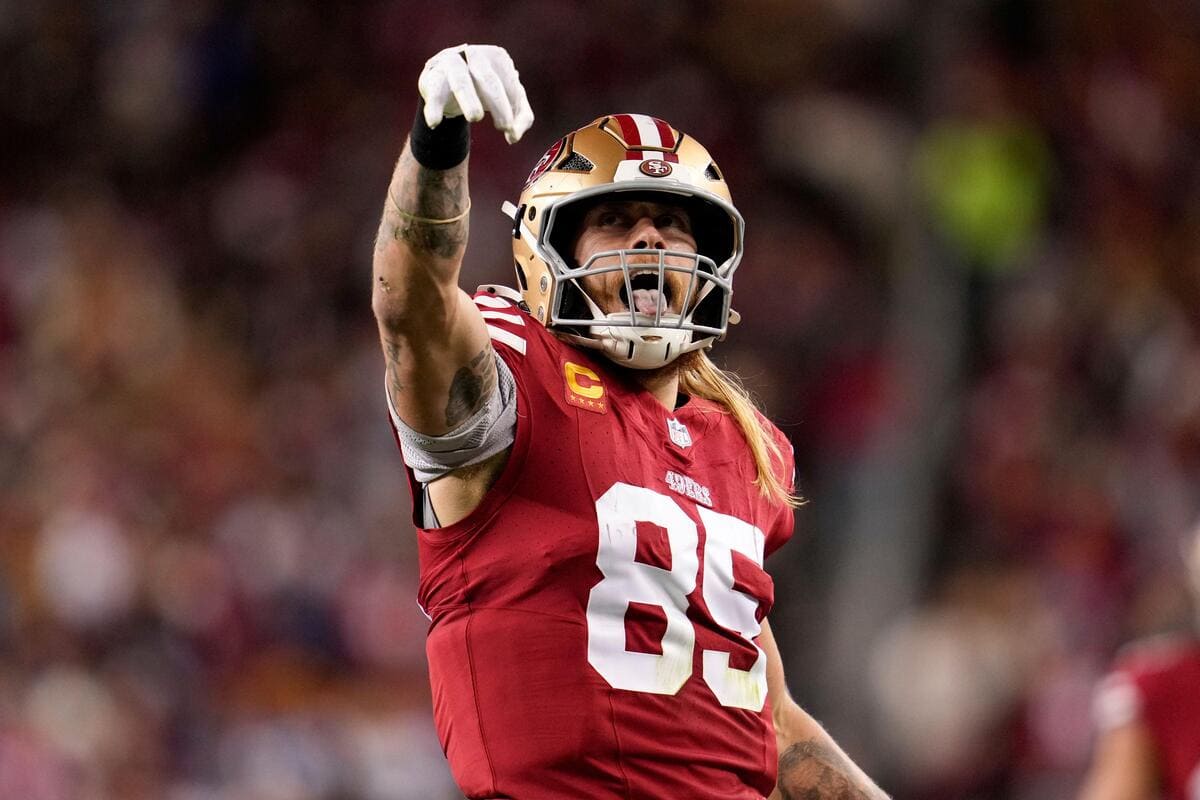 George Kittle: San Francisco 49ers tight end on injured reserve with hamstring injury