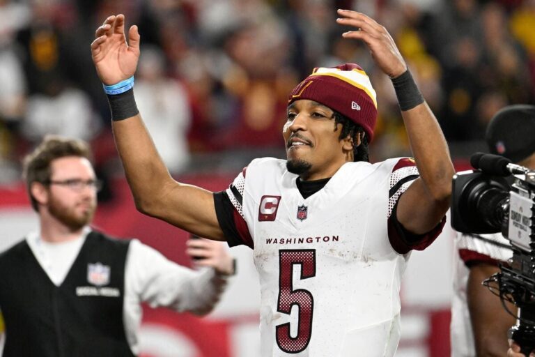 Commanders QB Jayden Daniels a doubt for Week 3 with knee injury