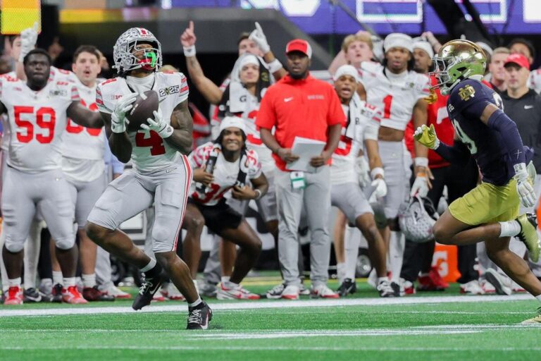College Football: Ohio State’s Jeremiah Smith, Alabama’s Ryan Williams To Be Featured On CFB 26 Cover
