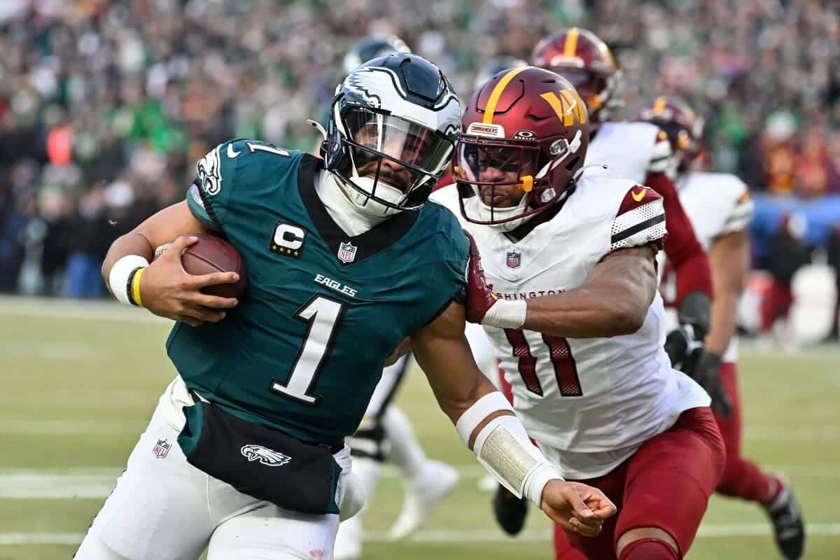 NFL: Eagles Defeat Commanders To Advance To Super Bowl LIX