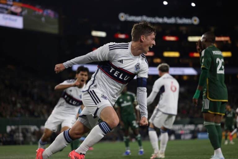 Santini hails Gauld as Vancouver Whitecaps thrash Portland Timbers to reach MLS playoffs