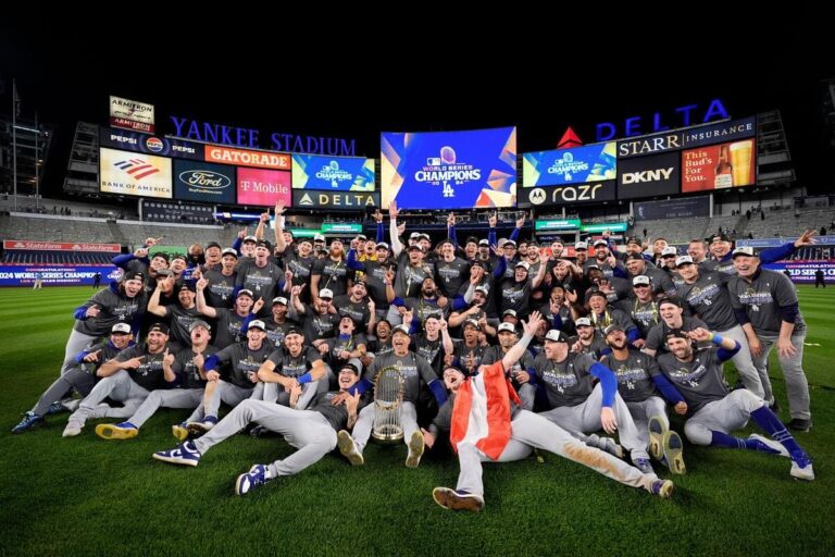 World Series: Los Angeles Dodgers beat the New York Yankees in five