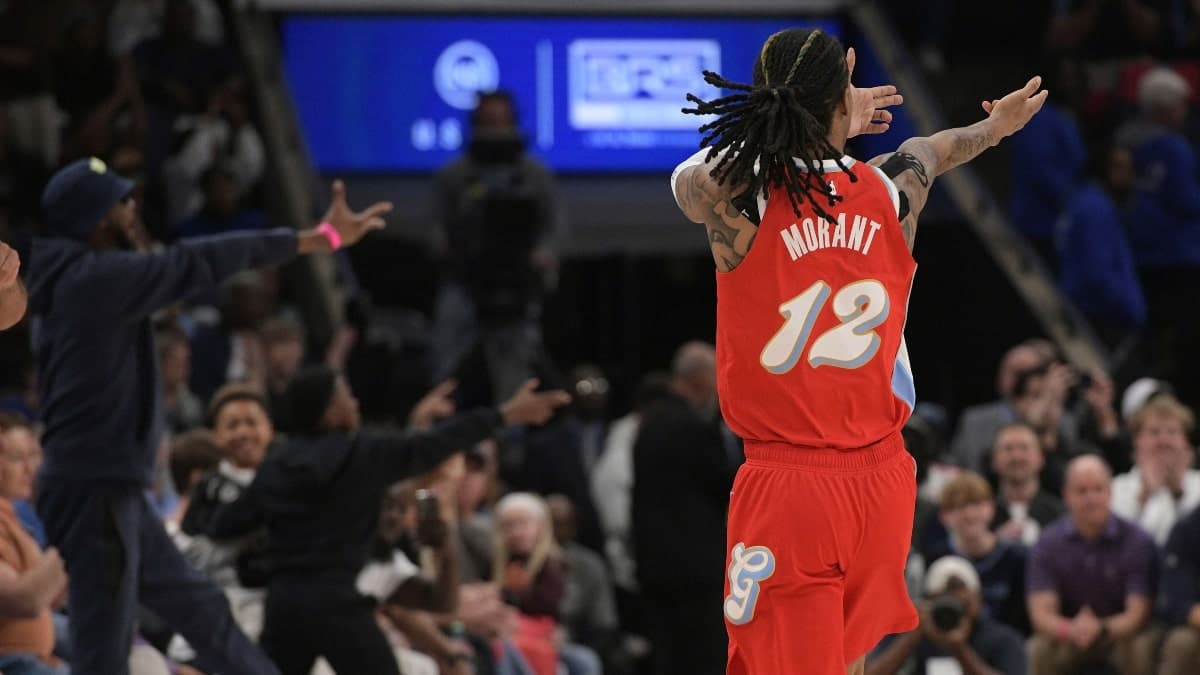NBA to investigate Grizzlies’ Ja Morant for gun fingers gesture