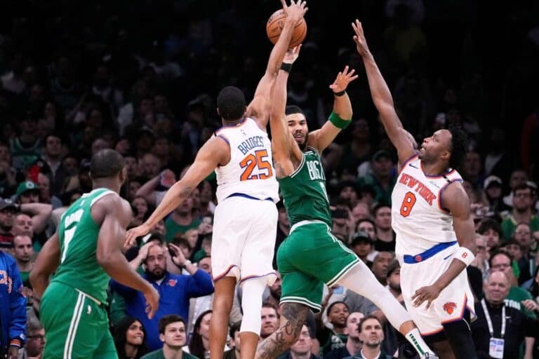 Celtics stunned as Knicks go 2-0 up after another epic comeback
