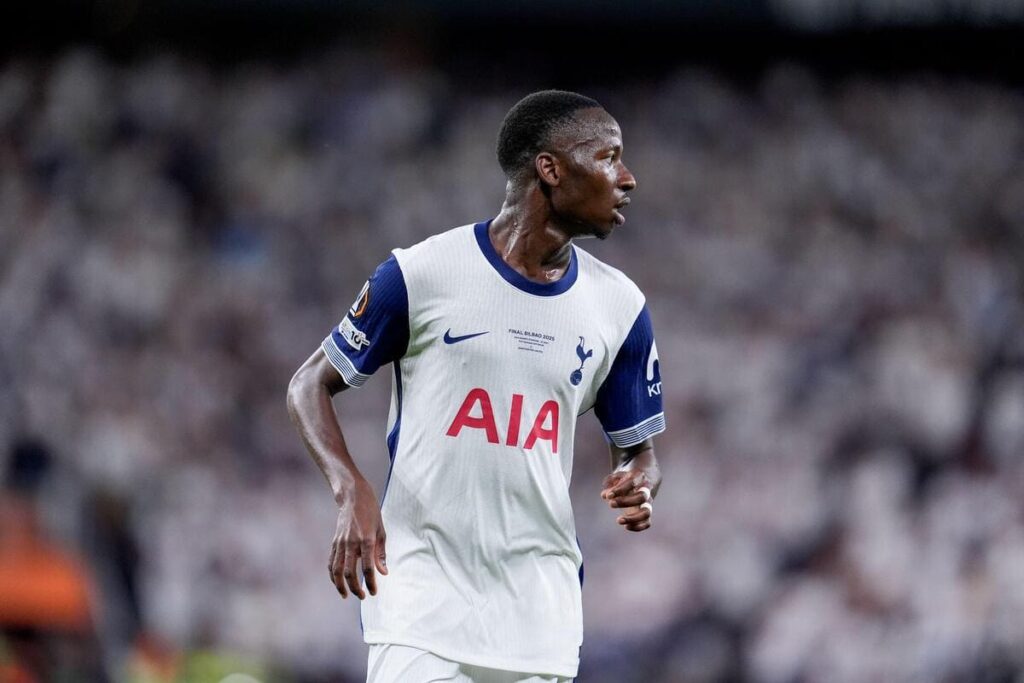 Tottenham midfielder Pape Sarr