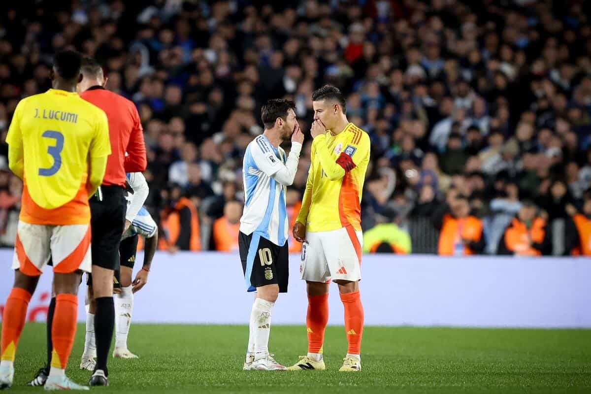 Lionel Messi and James Rodriguez row: What was said in their on-field argument and what was behind it?
