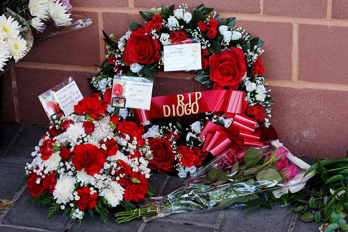 Football world pays tribute to Diogo Jota and Andre Silva at funeral in Portugal