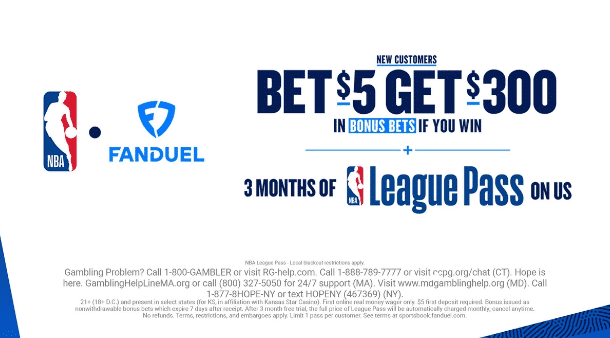 NBA League Pass Promo Code: Get 3 Months FREE with FanDuel